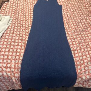 Free People Navy Maxi Dress
